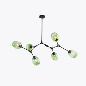 Bubble Glass Sputnik Chandelier – Modern Elegance