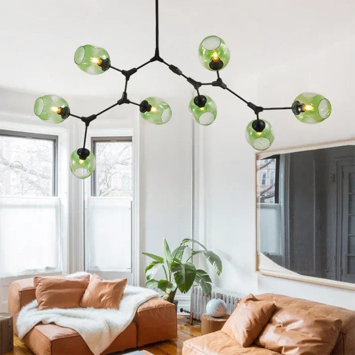 Bubble Glass Sputnik Chandelier – Modern Elegance