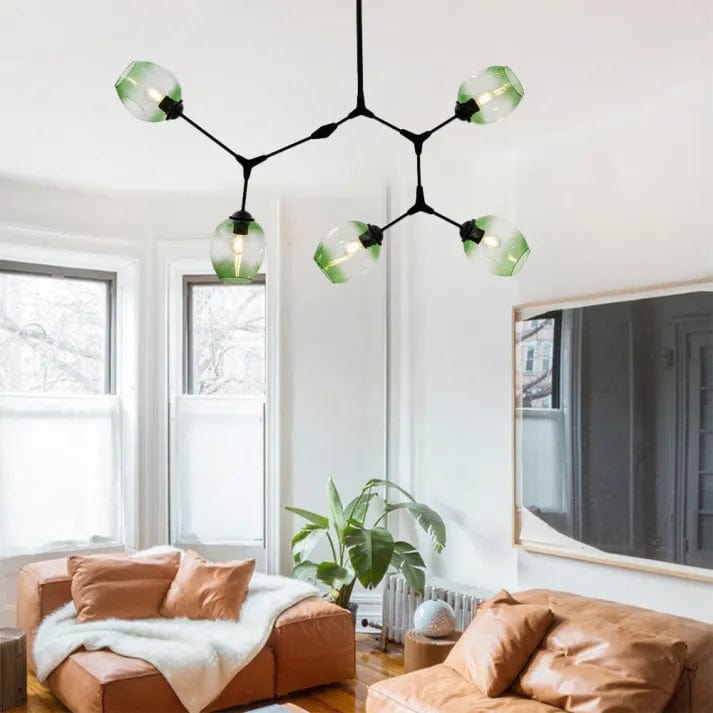 Bubble Glass Sputnik Chandelier – Modern Elegance