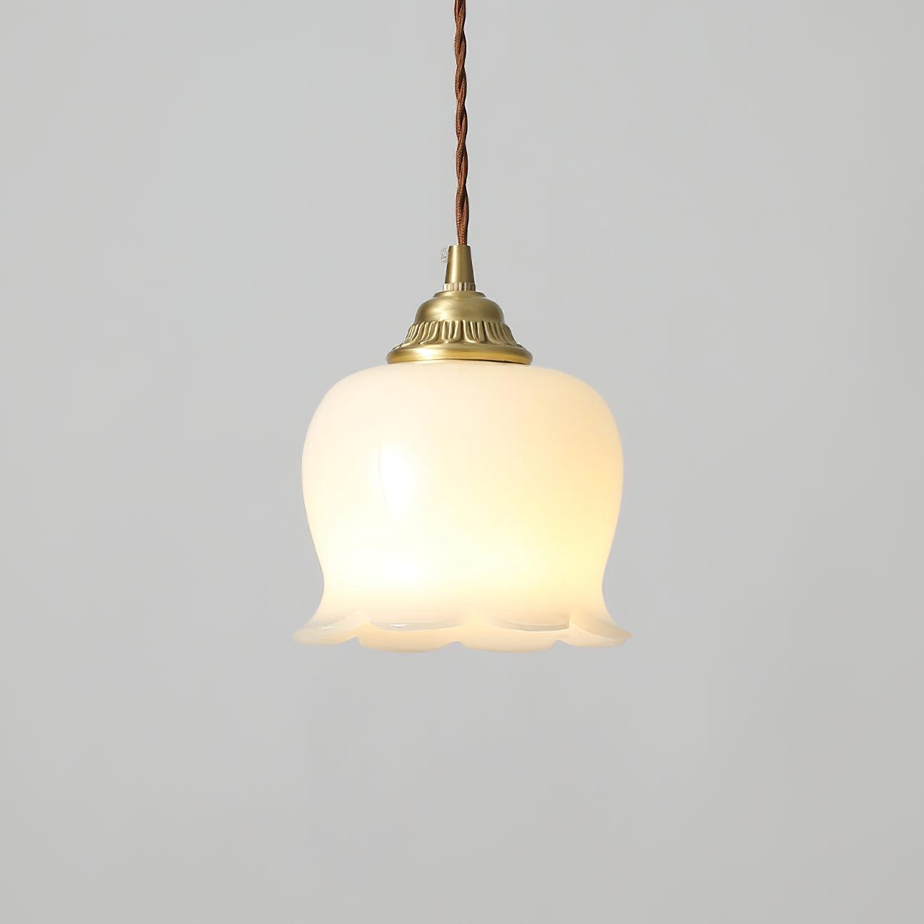 Valley Flower Pendant Lamp - Nature-Inspired Elegance with Petal Design