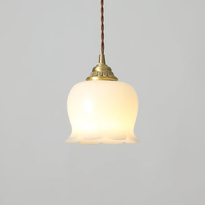 Valley Flower Pendant Lamp - Nature-Inspired Elegance with Petal Design