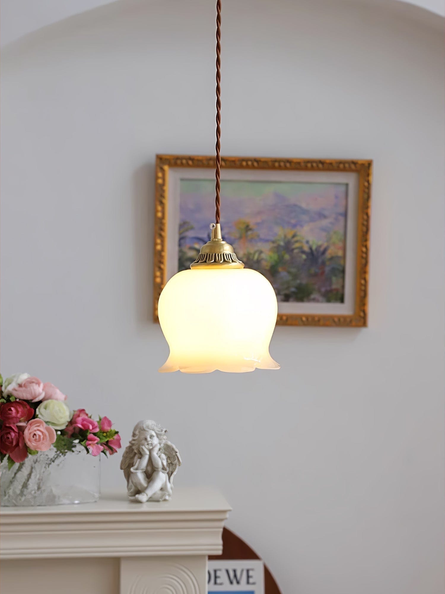 Valley Flower Pendant Lamp - Nature-Inspired Elegance with Petal Design