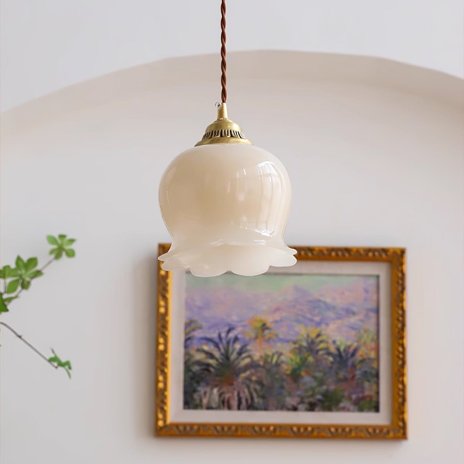 Valley Flower Pendant Lamp - Nature-Inspired Elegance with Petal Design