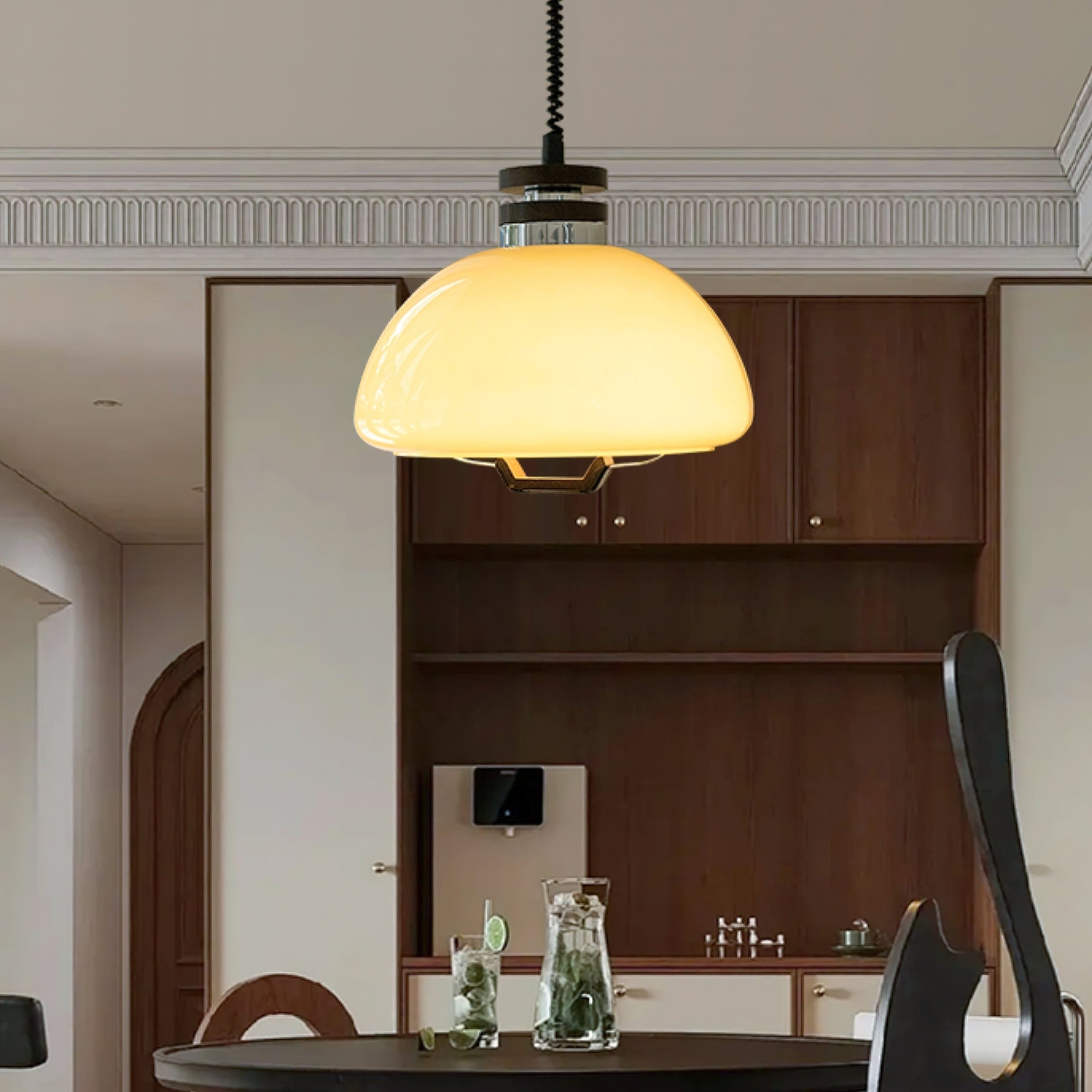 Vela Pudding Pendant Light - Playful Modern Design with Soft Glow