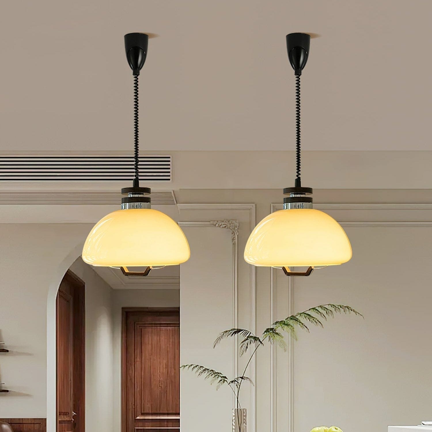 Vela Pudding Pendant Light - Playful Modern Design with Soft Glow