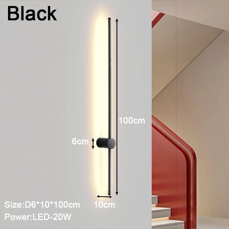 NordicShine Minimalist LED Wall Lamp - Elegant Scandinavian Design