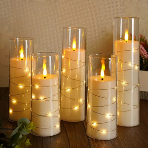 Luminous Serenity Set – Flameless Candles