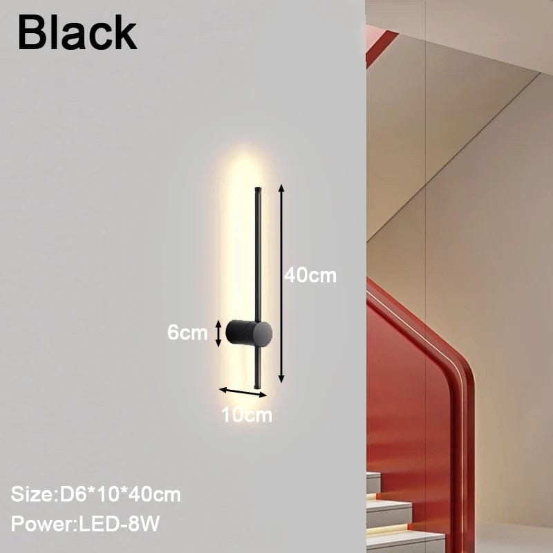 NordicShine Minimalist LED Wall Lamp - Elegant Scandinavian Design