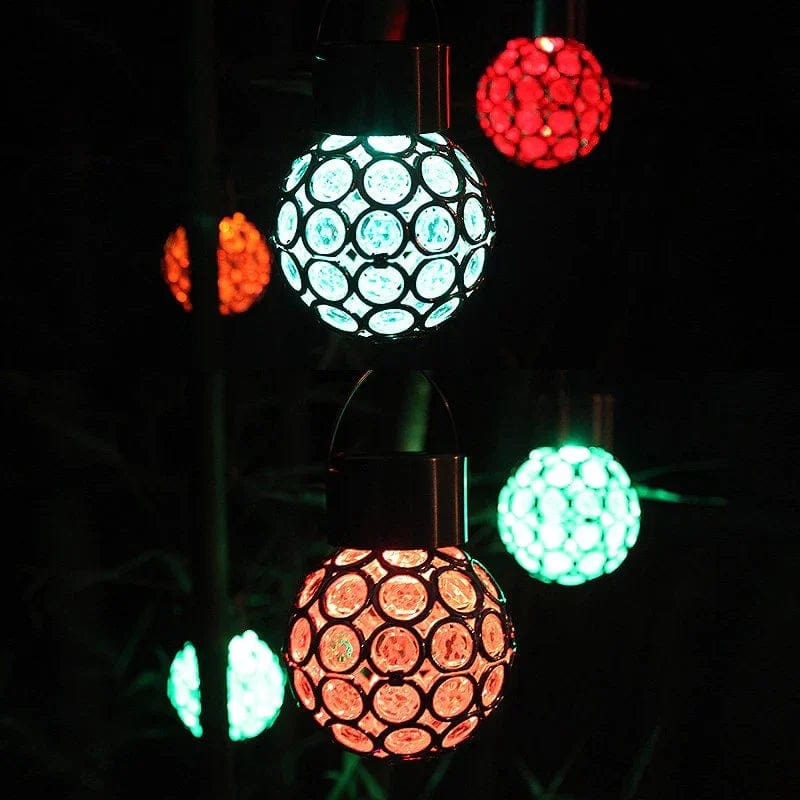 Solar Hanging Lanterns for Unique Garden Decor