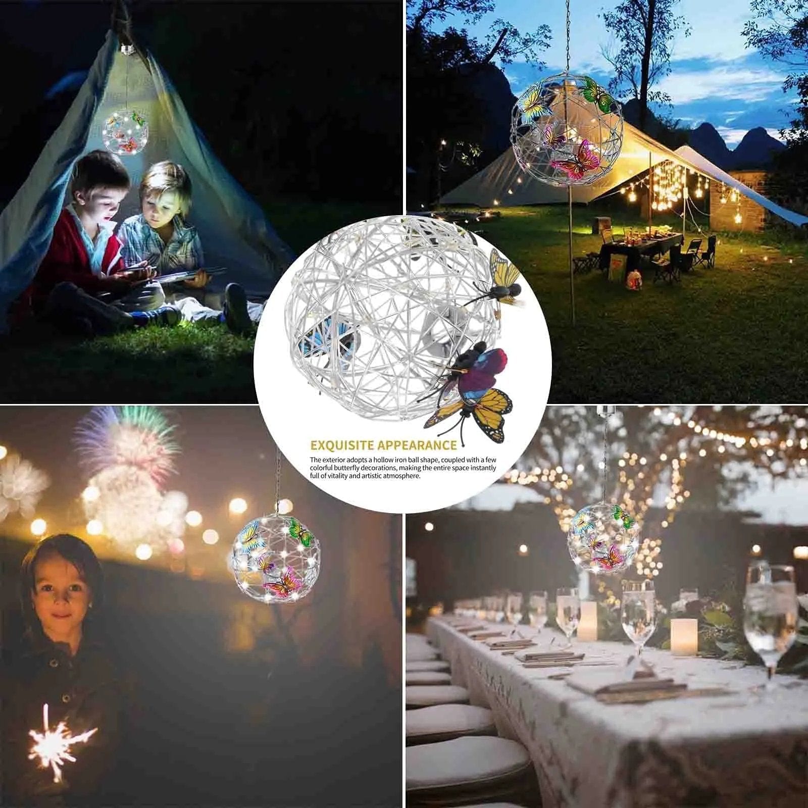 Colorful Solar Butterfly Light for Enchanting Garden Décor