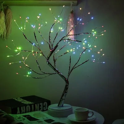 LED NIGHT LIGHT MINI CHRISTMAS TREE | DIY DECORATIVE LIGHTING