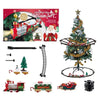 Christmas Train Set for Tree Decoration | Electric Toy Train with Lights & Music