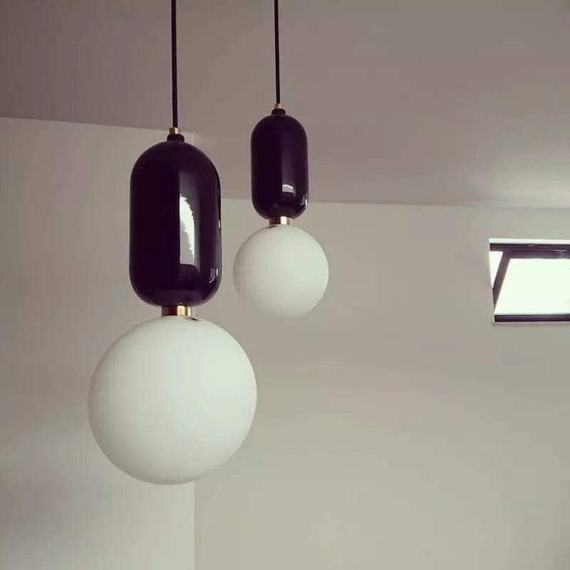 Balls Pendant Lamp - Modern Minimalist Spherical LED Light Fixture