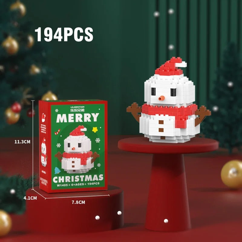 Christmas Micro Building Block Puzzle