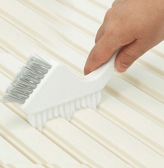 3-in-1 Grout Brush Cleaner – Deep Cleaning Tool for Grooves