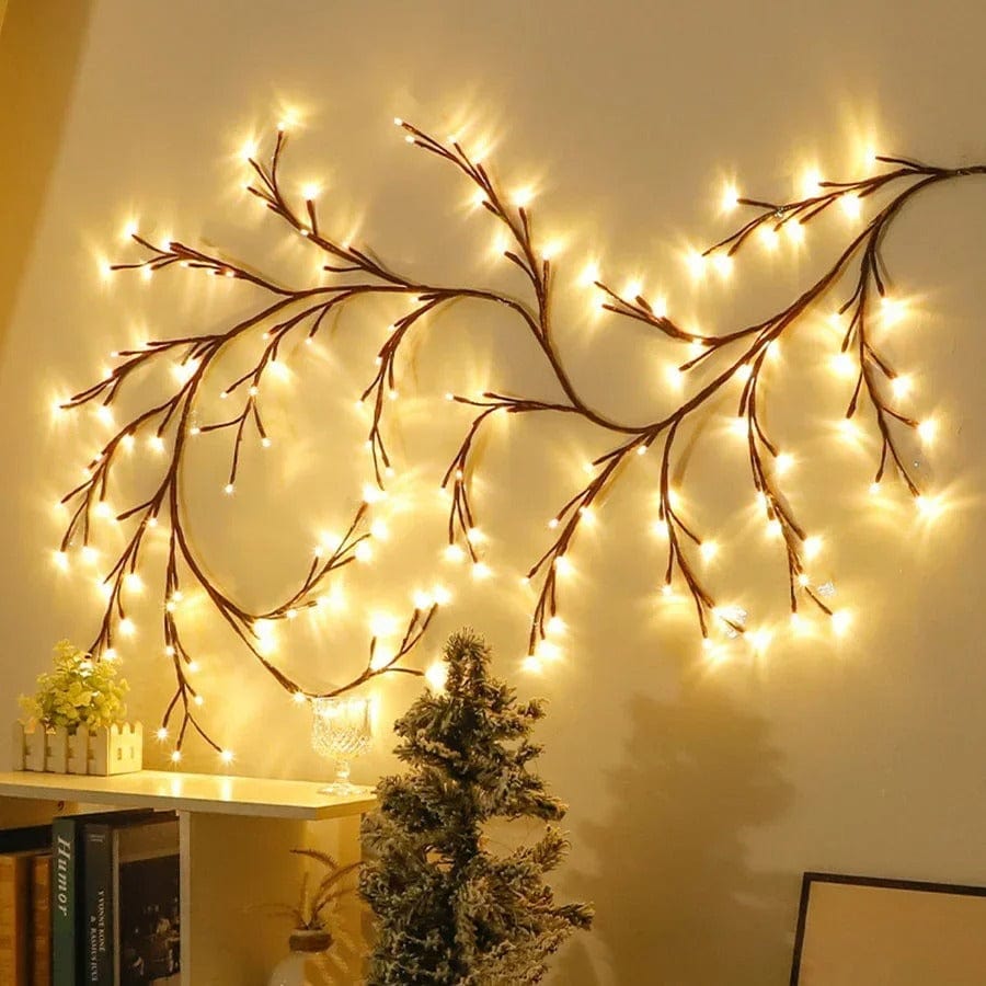 Twilight Twinkle Wall Tree – Radiant Holiday Wall Decor