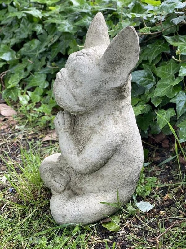 Charming French Bulldog Statue – Perfect Indoor & Outdoor Décor for Dog Lovers