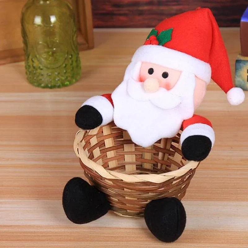 5 Set Christmas Candy Basket – Tabletop Décor & Small Candy Holder