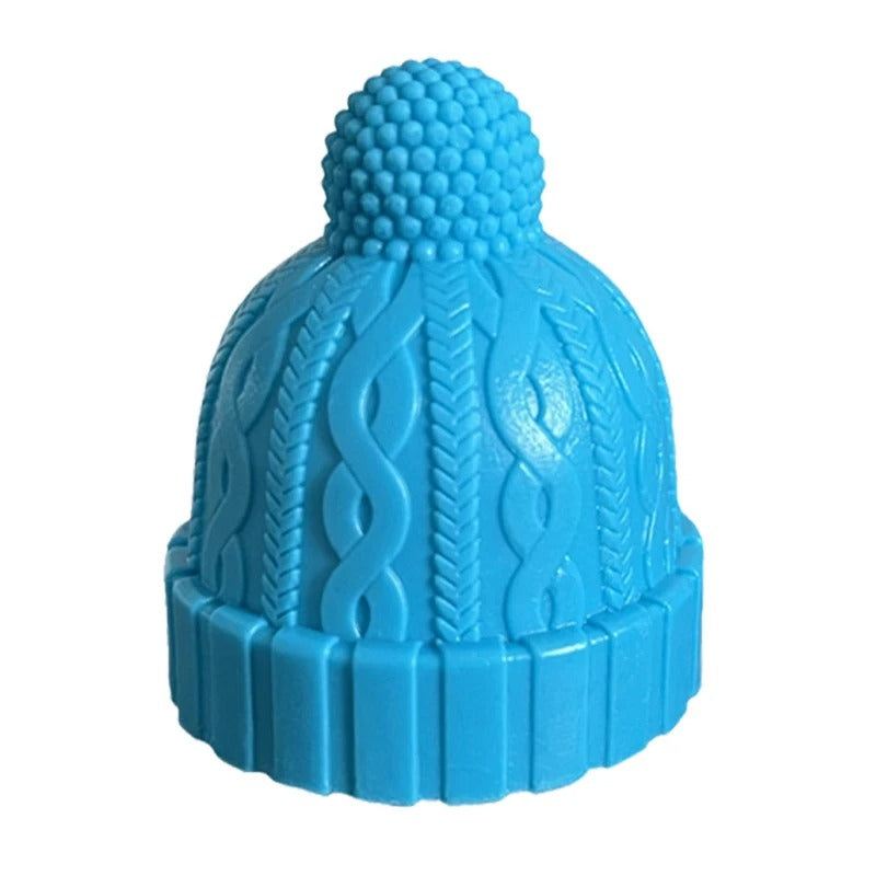 Christmas Silicone Knitted Beanie Wine Bottle Cork Stopper