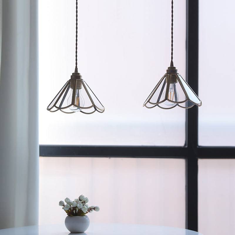 Elegant Clear Glass Pendant Light - Timeless Design