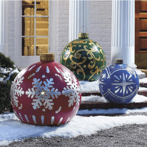 Giant PVC Christmas Outdoor Balloons – Festive Holiday Decor