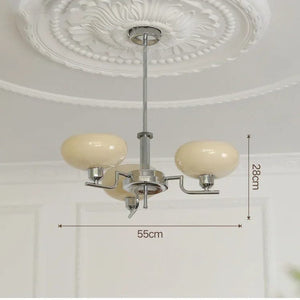 Medieval Bauhaus Ceiling Light – A Blend of Historical Charm and Modern Innovation