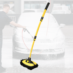 TelescopicBrush - Extendable 40-inch Microfiber Car Cleaner