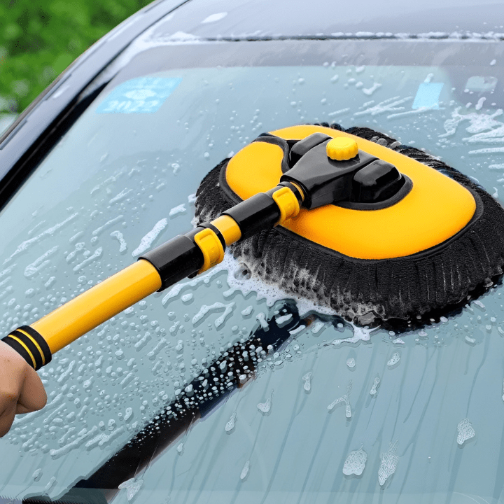 TelescopicBrush - Extendable 40-inch Microfiber Car Cleaner