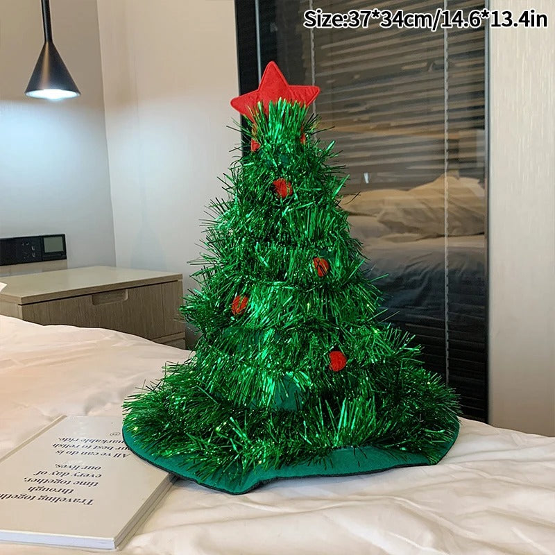 Christmas Tree Hat – Fun Xmas Party Costume Accessories