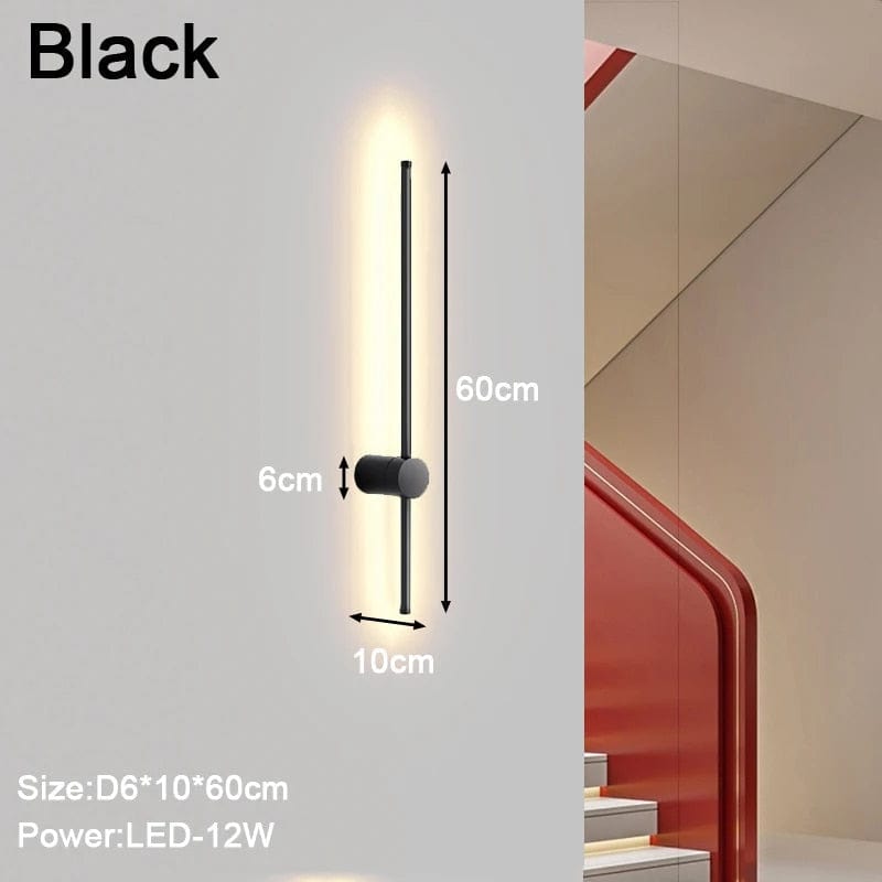 NordicShine Minimalist LED Wall Lamp - Elegant Scandinavian Design