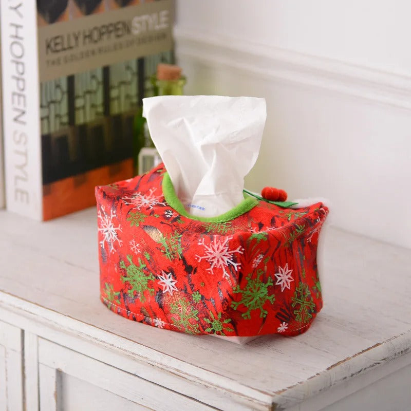 Festive Christmas Paper Towel Cover