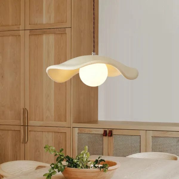 LotusGlow Pendant Light – Organic Elegance for Your Dining Space