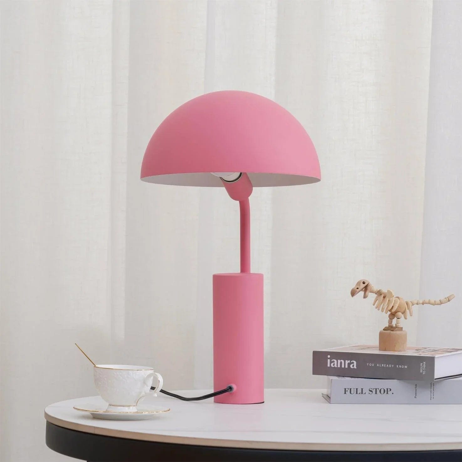 Cap Table Lamp – Adjustable, Playful Design with Swivel Shade