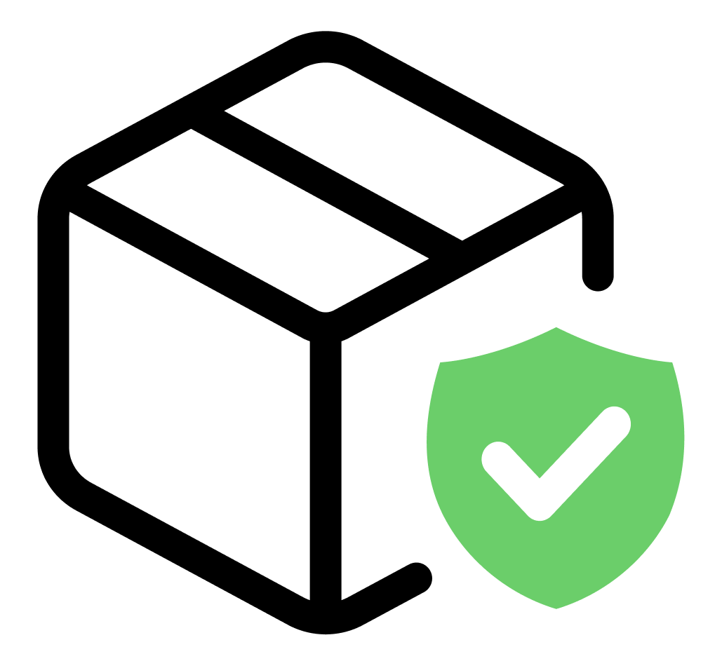 Shipping insurance against damage, loss and theft!