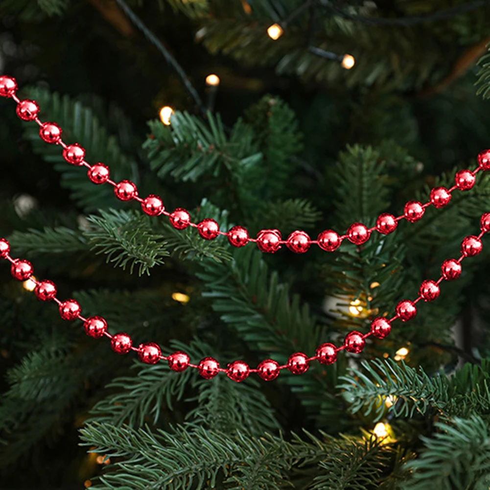 5m Beaded Chain Garland for Christmas & Wedding Tree Decorations