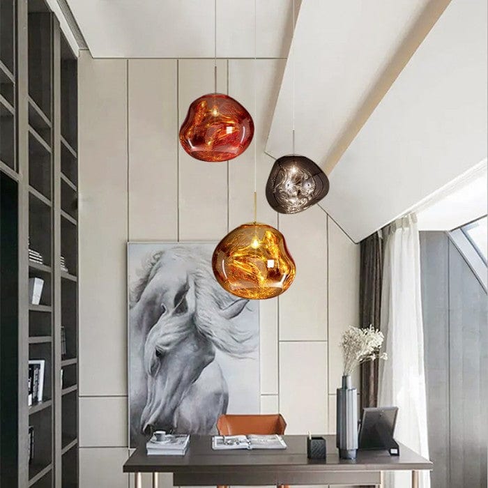 Dynamic Pendant Lamp – Striking Modern Design with Mirror Finish