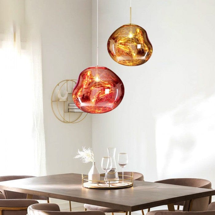 Dynamic Pendant Lamp – Striking Modern Design with Mirror Finish