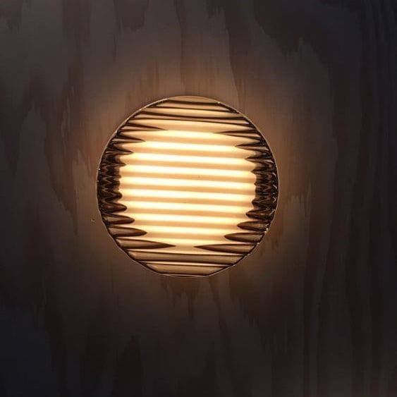 Modern Round LED Wall Light for Indoor and Outdoor Use