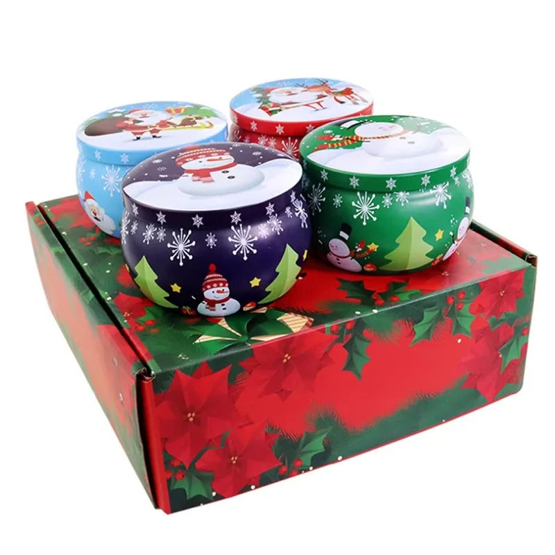 Empty Travel Christmas Aromatherapy Candle Jar