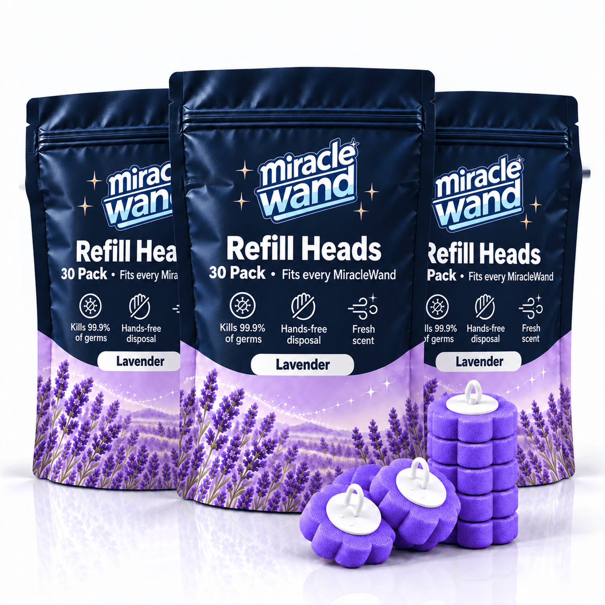 MiracleWand Refills - Lavender - 90 Refills
