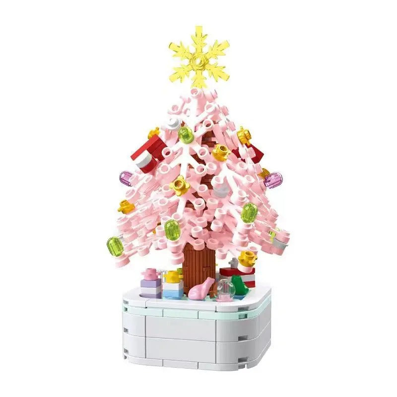 Creative Christmas Tree Building Blocks Set – 211pcs DIY Kids Gift