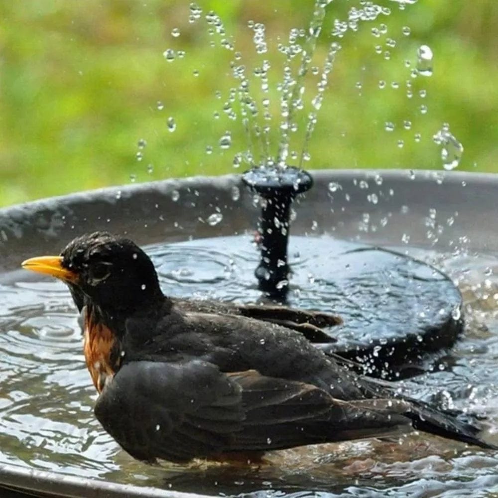 Solar-Powered Relaxation Fountain  - Perfect for Gardens