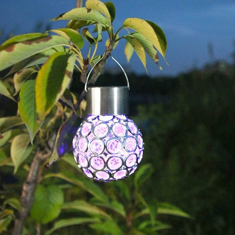 Solar Hanging Lanterns for Unique Garden Decor