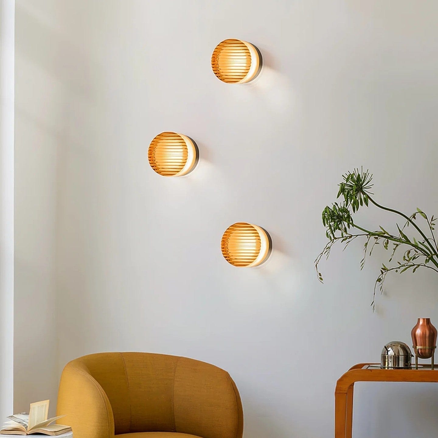 Modern Round LED Wall Light for Indoor and Outdoor Use