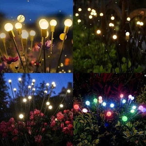 Solar Starburst Outdoor Lights – Romantic Garden Decor