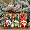 Christmas Gnomes Wooden Pendants – Festive Tree Decorations & Holiday Gifts