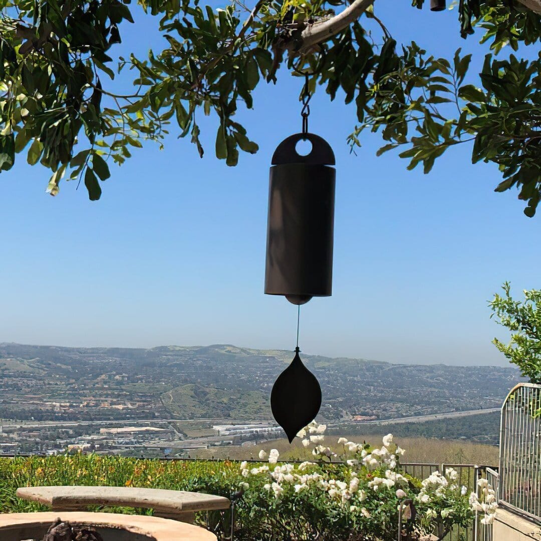 Handcrafted Steel Wind Bell – Deep Resonance Garden Decor