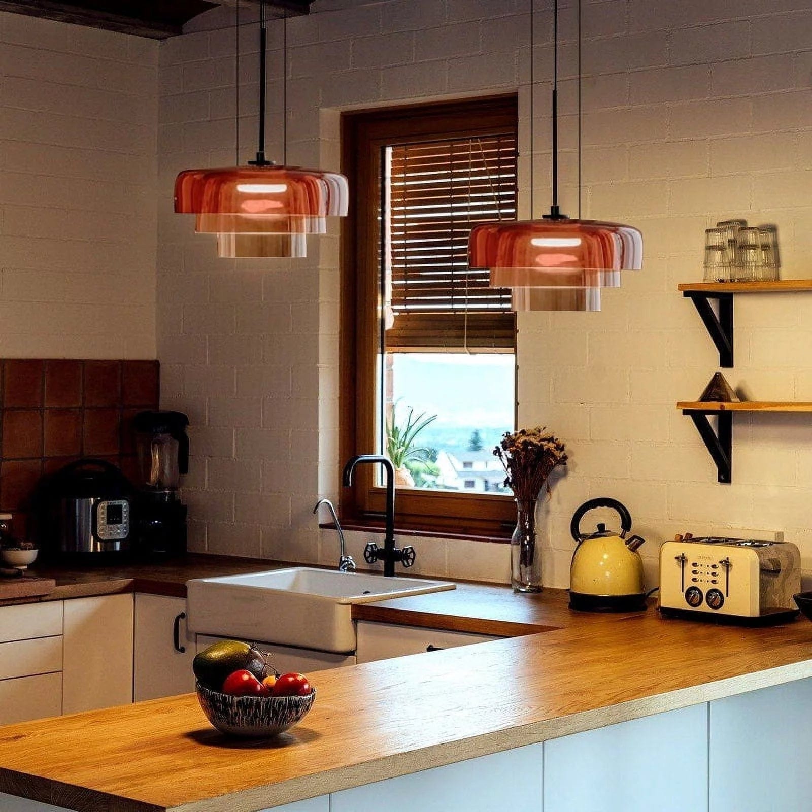 Unique Glass Pendant Lamp – Stylish and Custom Hanging Light