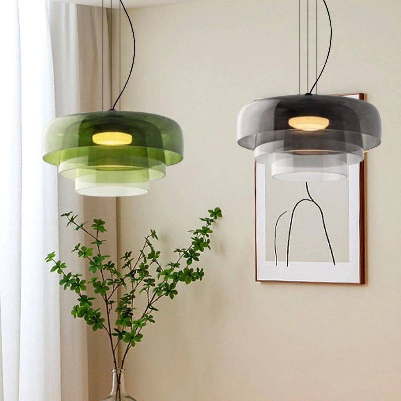 Unique Glass Pendant Lamp – Stylish and Custom Hanging Light