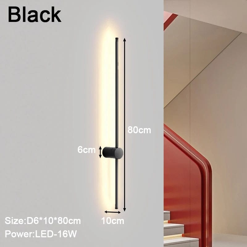 NordicShine Minimalist LED Wall Lamp - Elegant Scandinavian Design